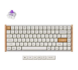 У-Keychron K2 HE Special Edition White Magnetic Nebula Switch