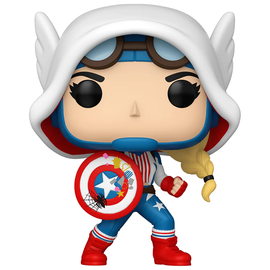 Фигурка Marvel Spider-Gwen Gwenverse Funko POP! Bobble Cap-Gwen (1486)
