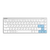Dareu EK868 White/Blue Wireless Red switch