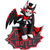 Фигурка Хаска из «Отеля Хазбин» (линейка фигурка на Монитор, версия А)/ Bandai Hazbin Hotel Monitor
