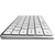 xGhost Blade TKL White Silver